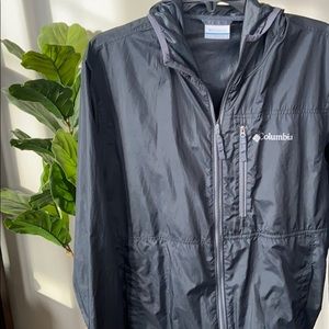 Columbia Rain Jacket (Black)
